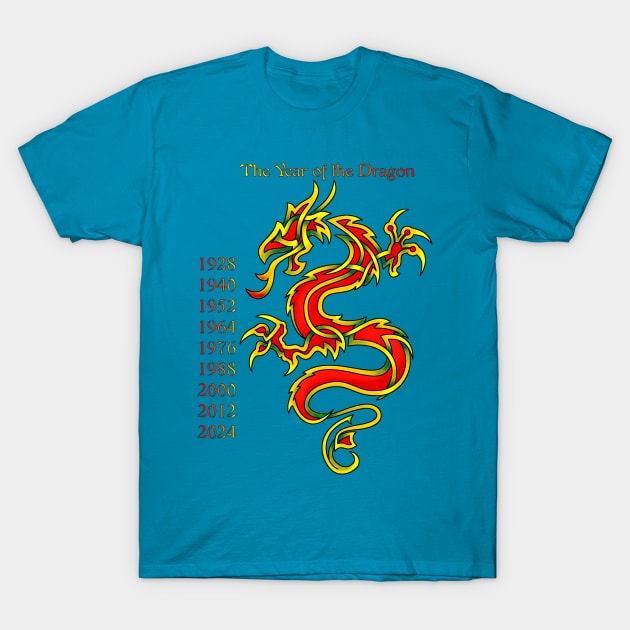 Chinese Dragon T-Shirt by KnotYourWorld4